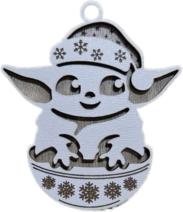 T8945 Boule de noël Yoda